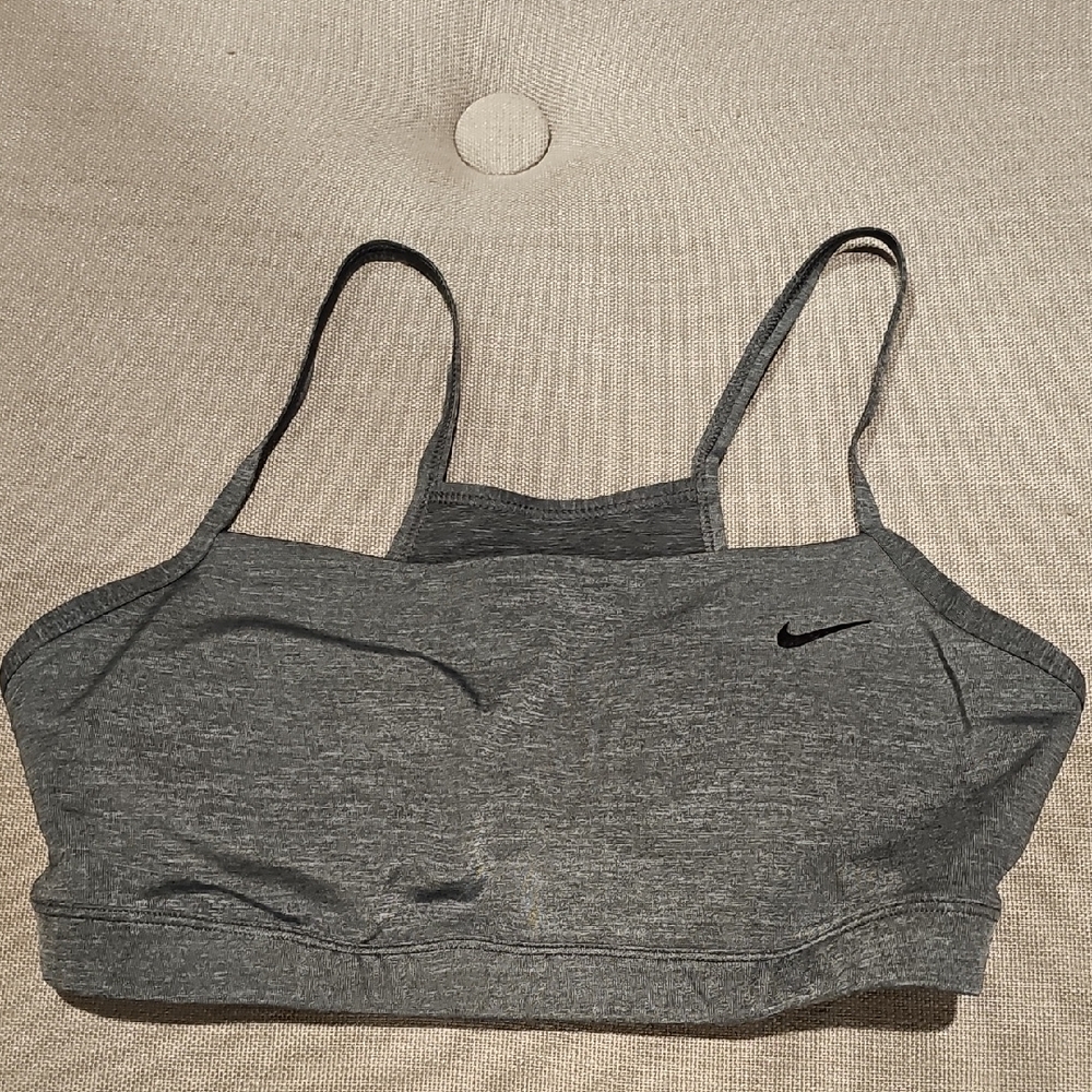 Nike Women's Dri-Fit Charcoal Sports Bra